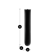 Ploom AURA Jet Black Genişləndirilmiş Naxış Ön Panel məhsul ölçüləri ilə göstərilir: hündürlük 9.65 sm x en 3.30 sm və qalınlıq 1.80 sm