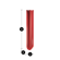 Məhsul ölçüləri ilə göstərilən Ploom AURA Lava Red Ön Panel: hündürlük 9.65 sm x en 3.30 sm və qalınlıq 1.80 sm
