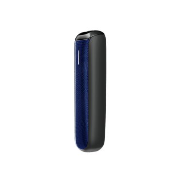 Navy Blue Genişləndirilmiş Naxış rəngli Ploom Aura ön panel aksesuarının yandan görüntüsü