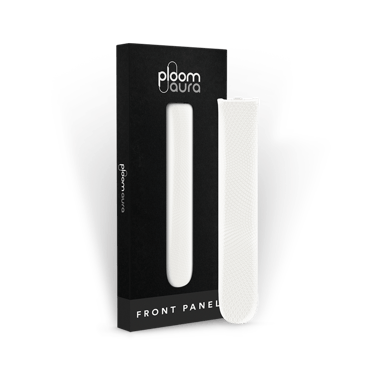 Ploom AURA Ön Panel White Glacier Genişləndirilmiş Naxış qablaşdırması
