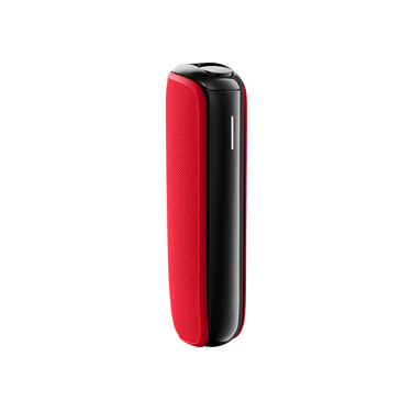 Cihaz üzərində Ploom AURA üçün Lava Red arxa örtüyü
