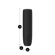 Jet Black arxa örtüyü olan Ploom AURA cihazı məhsul ölçüləri ilə göstərilir: hündürlük 10.2 sm x en 2.2 sm və qalınlıq 2.2 sm
