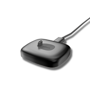 Ploom X Advanced qara rəngli dok stansiyasının yuxarıdan çəkilmiş renderi