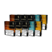 Sobranie qarışıq dadlardan ibarət blok - Amber, Gold, Silver, Azure, Amarillo