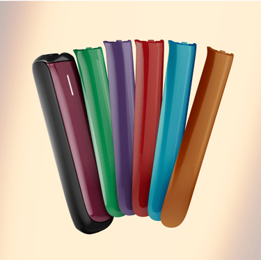 Ploom AURA üçün White Glacier Genişləndirilmiş Naxış ön panel və digər ön panel rəng variantları