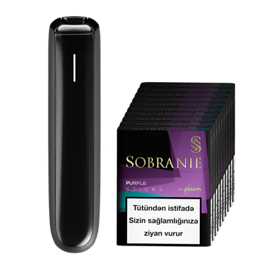 Sobranie Ploom Purple tütün çubuqları blok