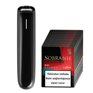 Sobranie Ploom Ruby tütün çubuqları blok