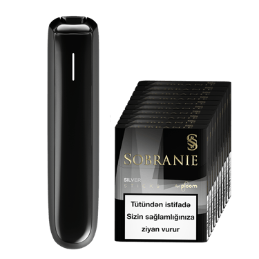Sobranie Ploom Silver tütün çubuqları blok