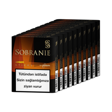Sobranie Amber tütün çubuqları blok