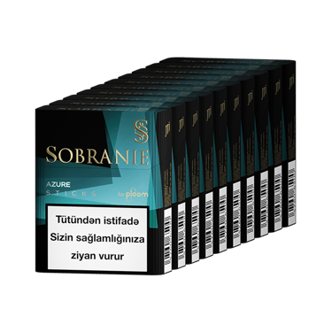 Ploom Sobranie Azure tütün çubuqları blok