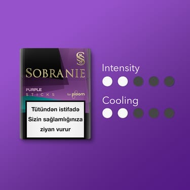 Sobranie for Ploom Purple Tobacco Sticks