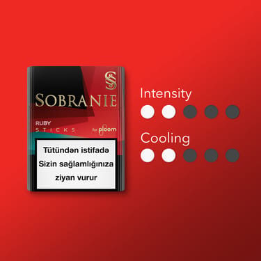 Sobranie for Ploom Ruby Tobacco Carton