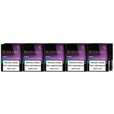 Ploom Sobranie Purple tütün çubuqları blok