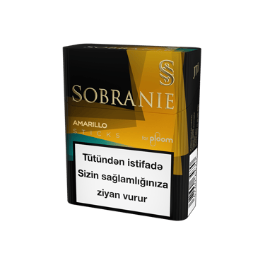 Ploom Sobranie Amarillo çubuqları paketi
