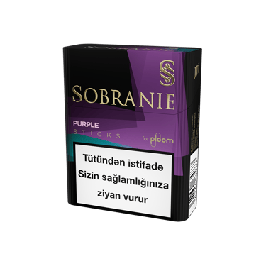 Ploom Sobranie Purple çubuqları paketi