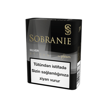 Ploom Sobranie Silver çubuqları paketi