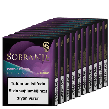 Sobranie Ploom Purple Option tütün çubuqları blok