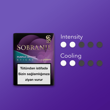 Sobranie for Ploom Purple Option Sticks Carton