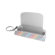 Lateral view of an empty Multicolored Patterned Canvas Solo Carry Case