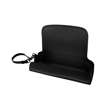 Jet Black Solo daşıma qabının təkcə yan görüntüsü
