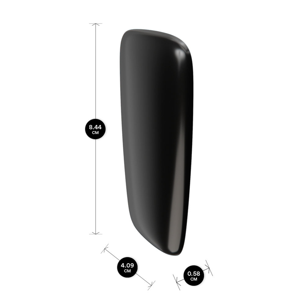 Ploom X Advanced front panel slate grey dimensions

