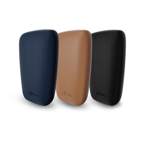Ploom X Advanced leather back cover: Navy Blue, Brown, Black