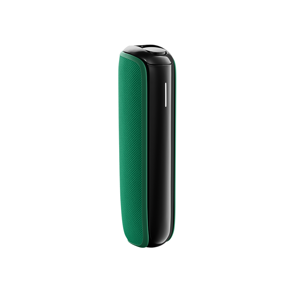 Cihaz üzərində Ploom AURA üçün Amazon Green arxa örtüyü

