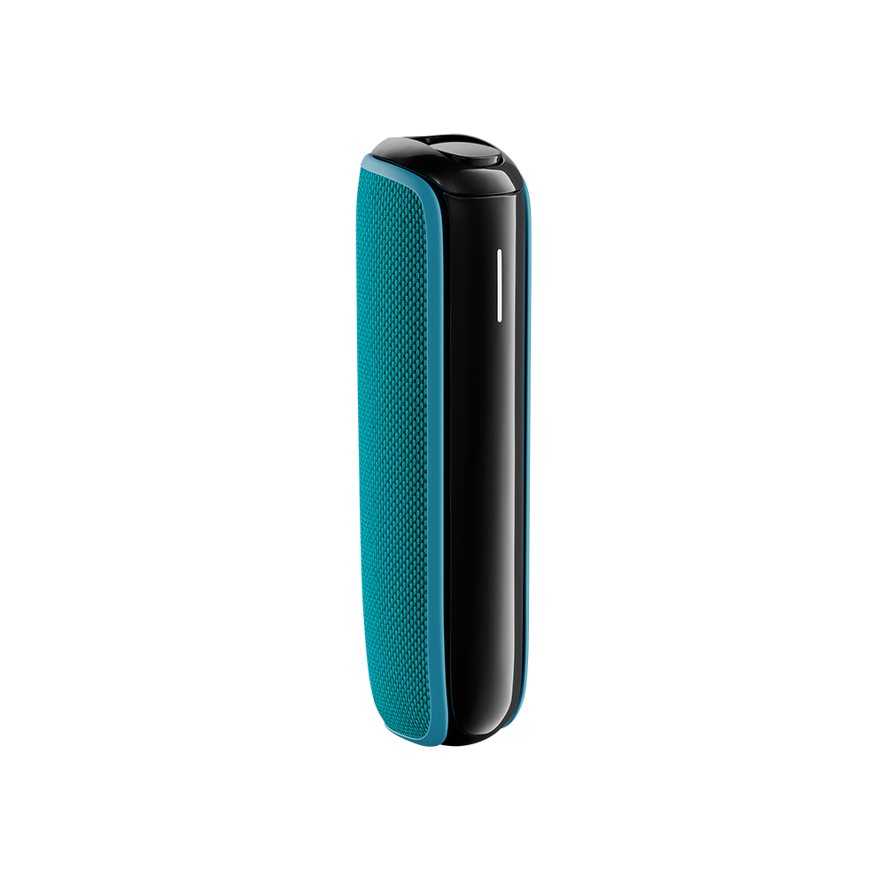 Cihaz üzərində Ploom AURA üçün Ocean Blue arxa örtüyü
