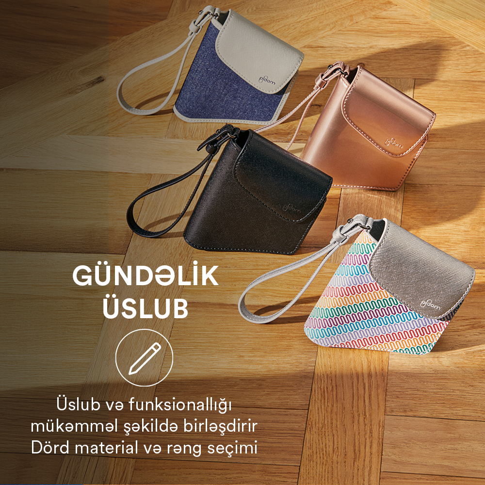 Ploom AURA İkili daşıma qablarının çeşidi: yolda üslub
