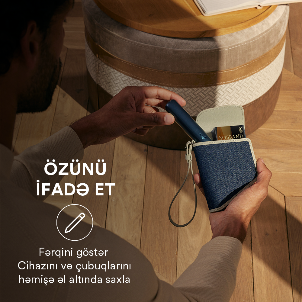 Ploom AURA İkili Daşıma Qabı Denim Dəri Fusion: öz üslubunuzu ifadə edin, cihazı və çubuqları əlinizin altında saxlayın
