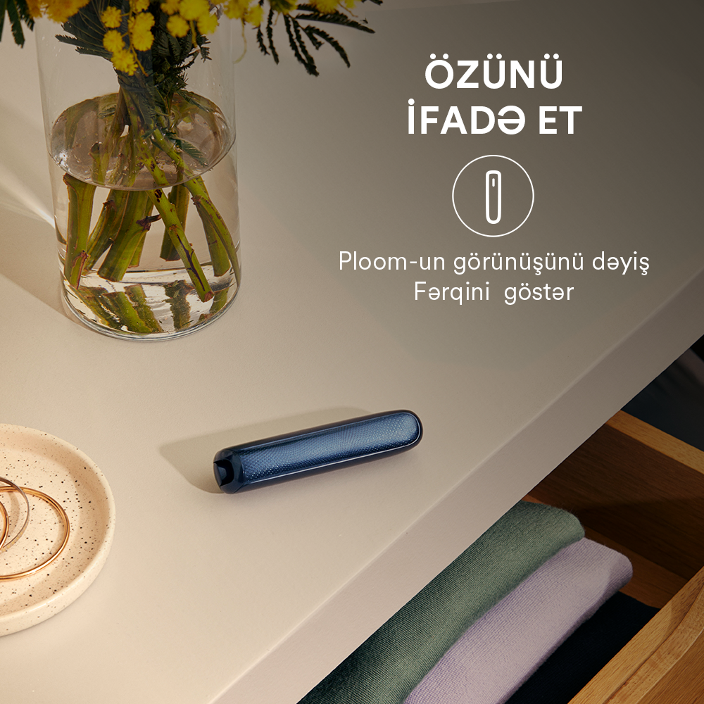 Amazon Green rəngli Ploom AURA ön paneli: müxtəlif canlı rənglərlə öz üslubunuzu ifadə edin
