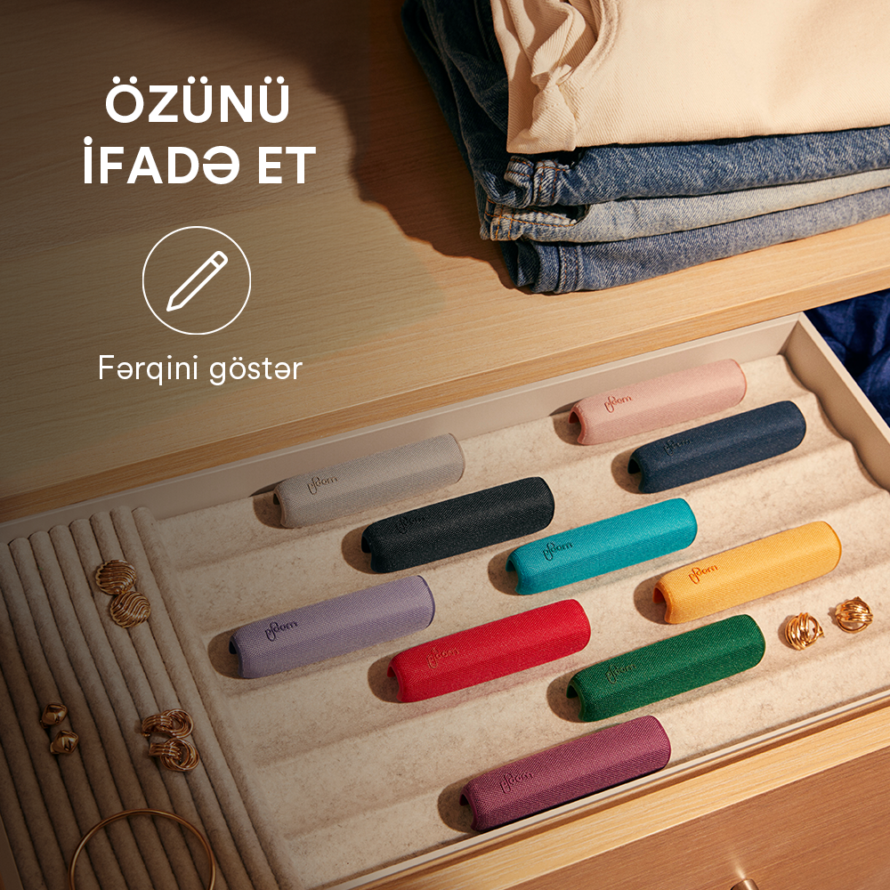 Ploom AURA arxa örtüklərinin çeşidi: üslubunuza və ya əhvalınıza uyğun seçin
