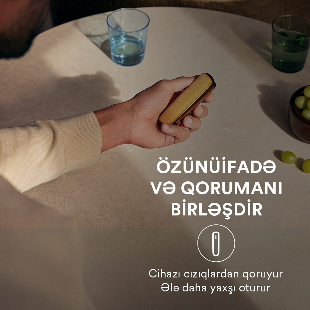 Ocean Blue rəngli Ploom AURA arxa örtüyü: müxtəlif canlı rənglərlə öz üslubunuzu ifadə edin
