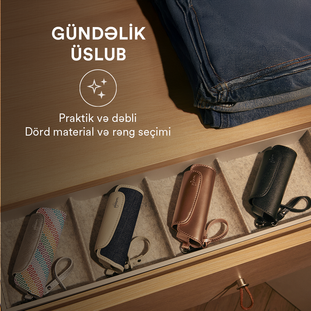 Ploom AURA Solo daşıma qablarının çeşidi: yolda üslub
