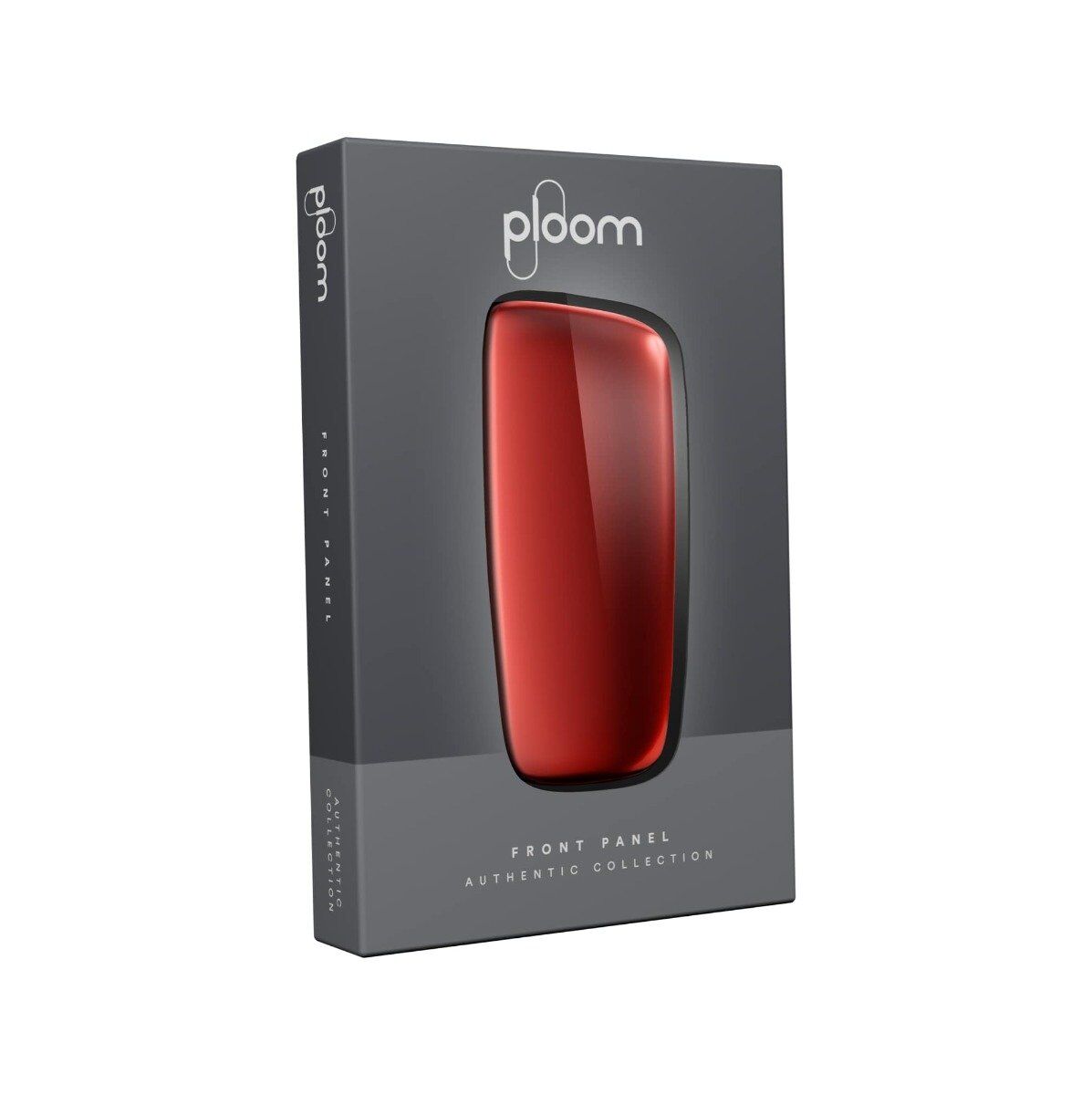 Ploom X Advanced front panel lava red packaging
