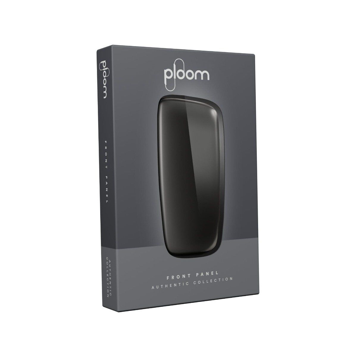 Ploom X Advanced front panel slate grey packaging
