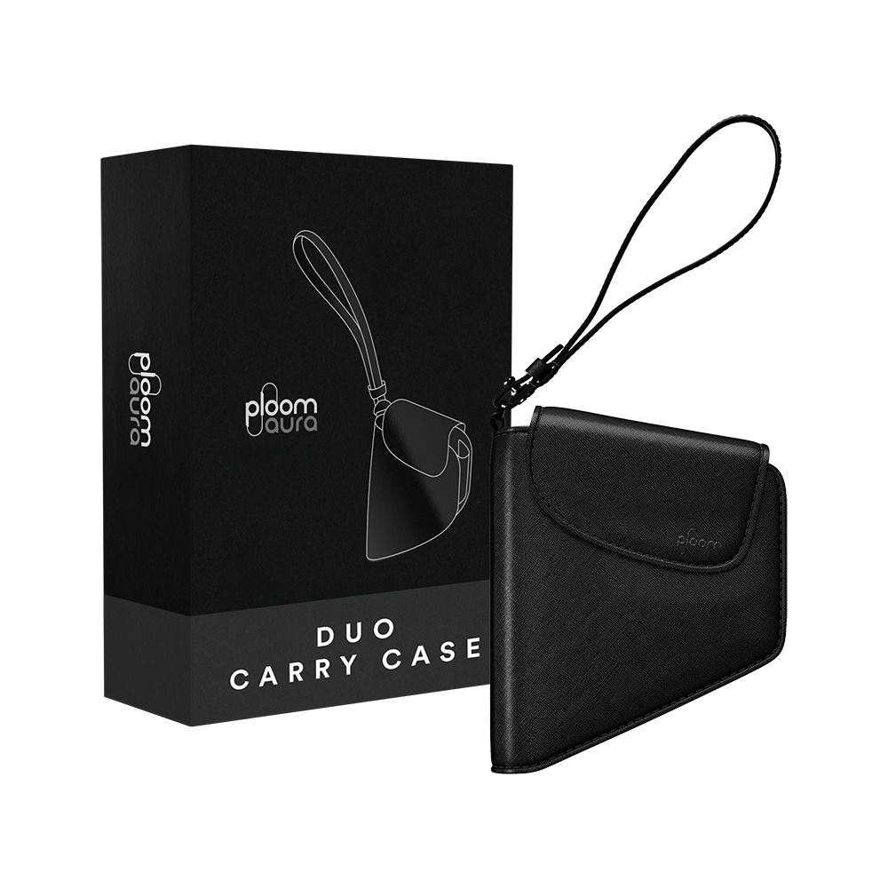 Ploom AURA İkili Daşıma Qabı Jet Black qablaşdırması
