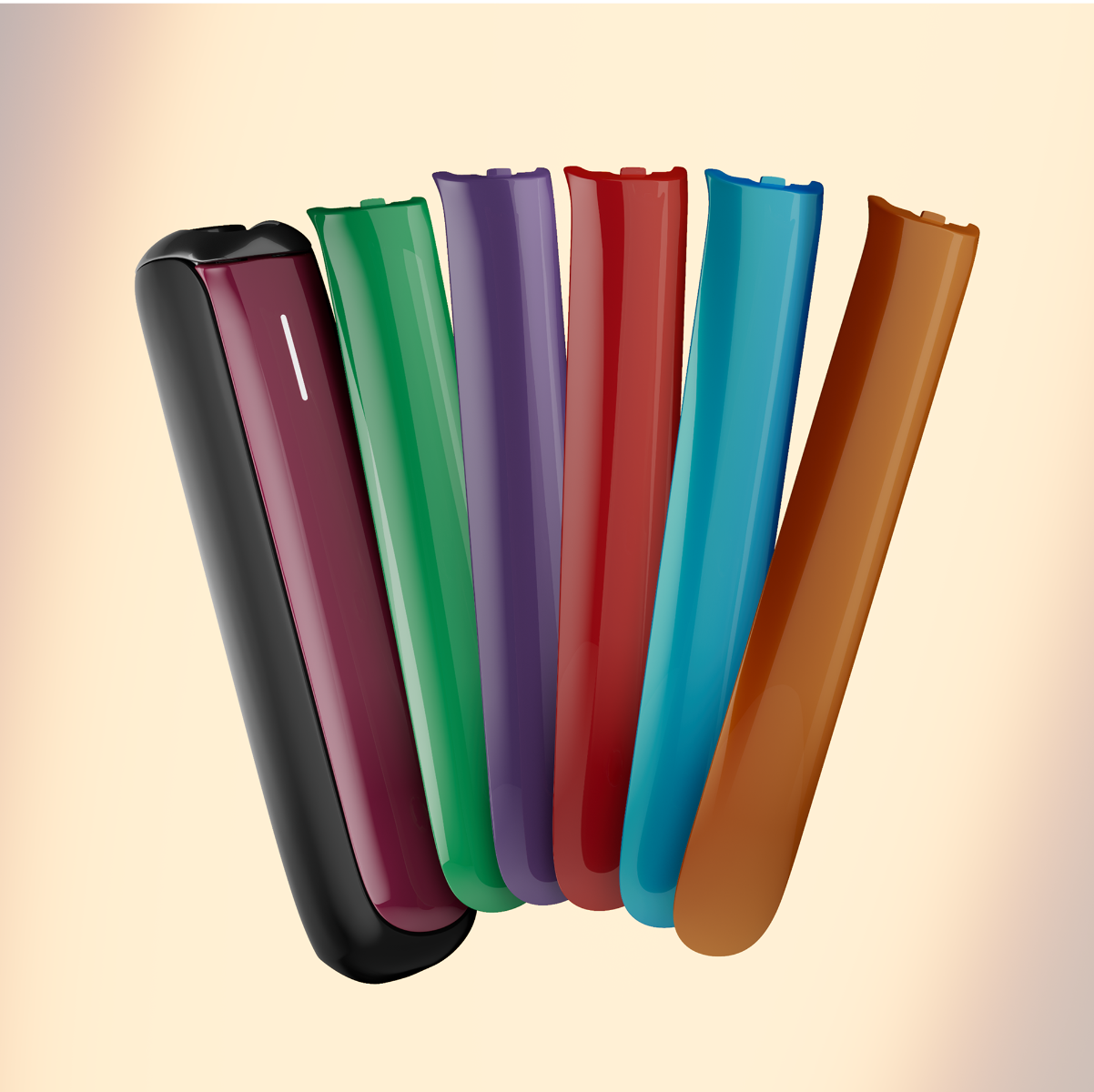 Amazon Green front panel for Ploom AURA and other assorted front panel color variations.