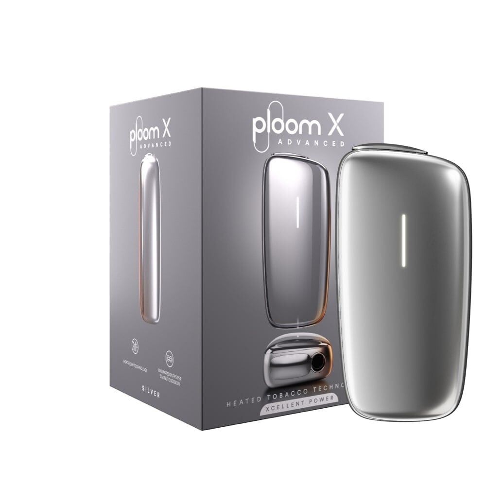 Ploom X Advanced Silver packaging
