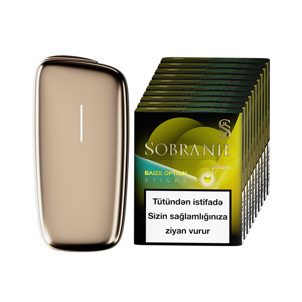 Sobranie Ploom Baize Option tütün çubuqları blok