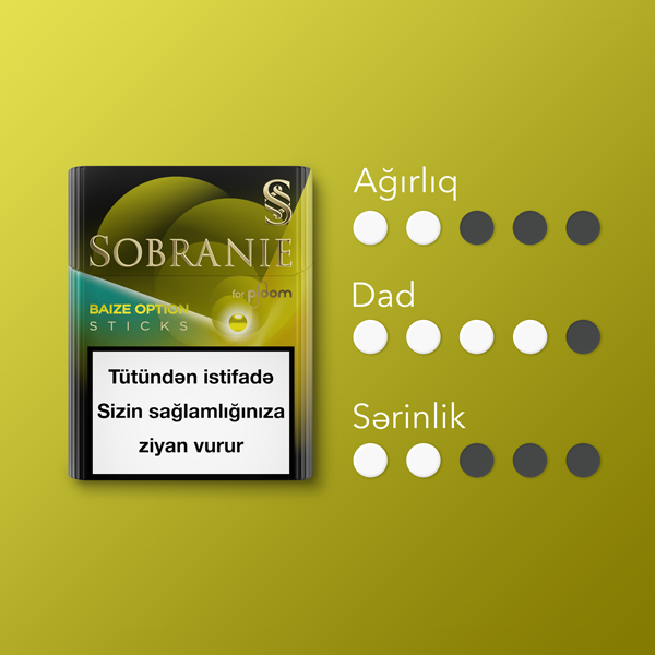 Sobranie Baize sticks for Ploom attributes
