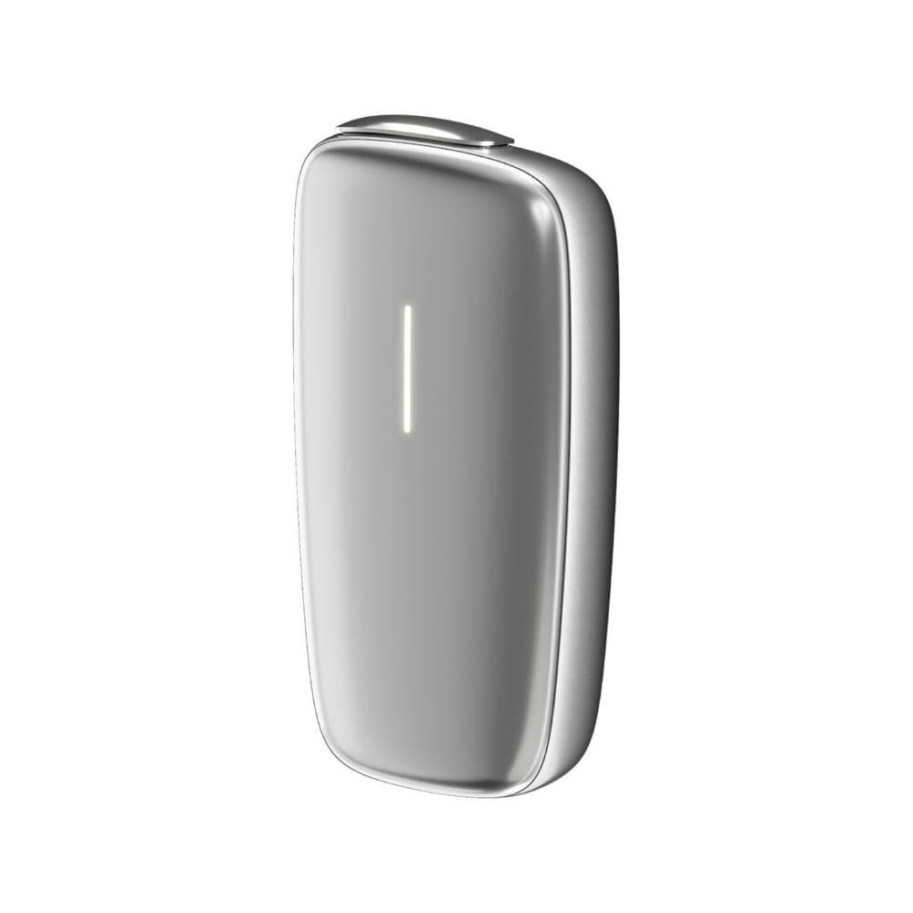 Ploom X Advanced Silver right angle
