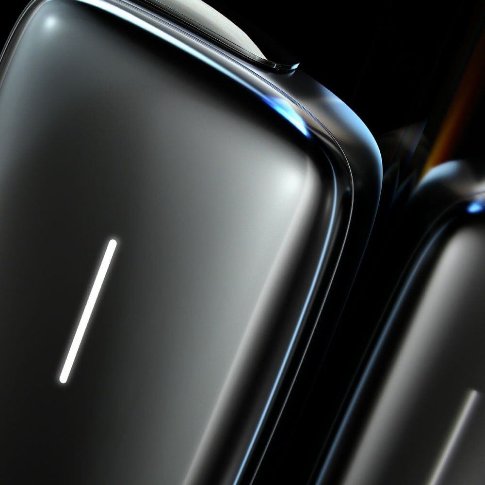 Ploom X Advanced Slate Grey shown against a black background
