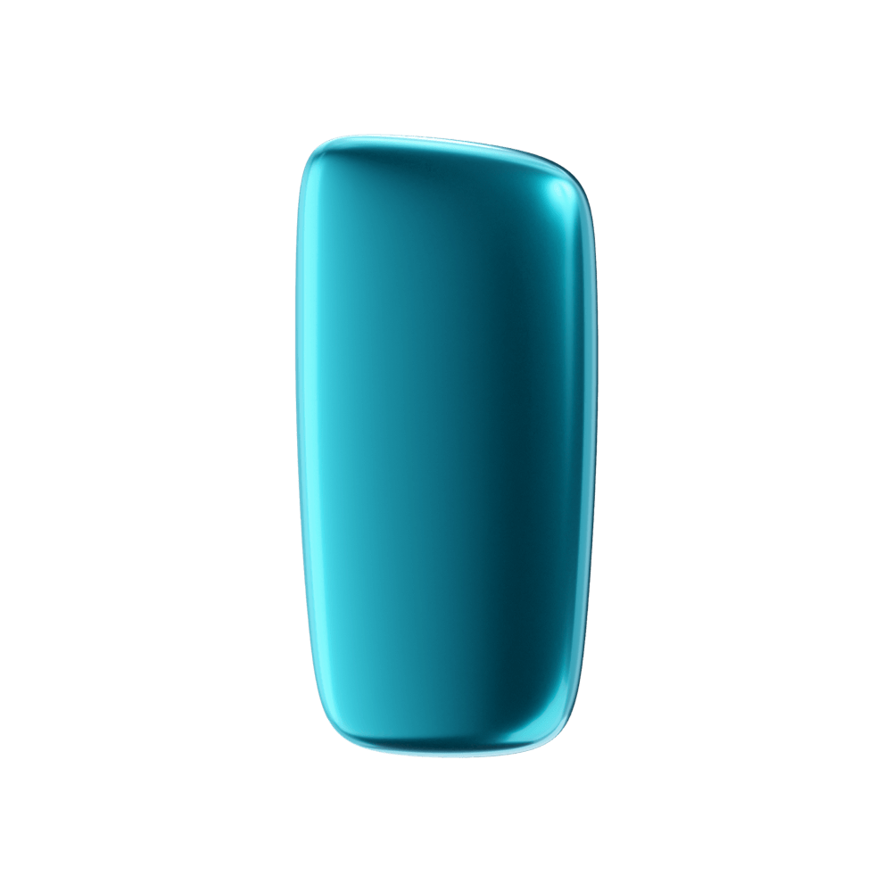 Ploom X Advanced front panel ocean blue front facing
