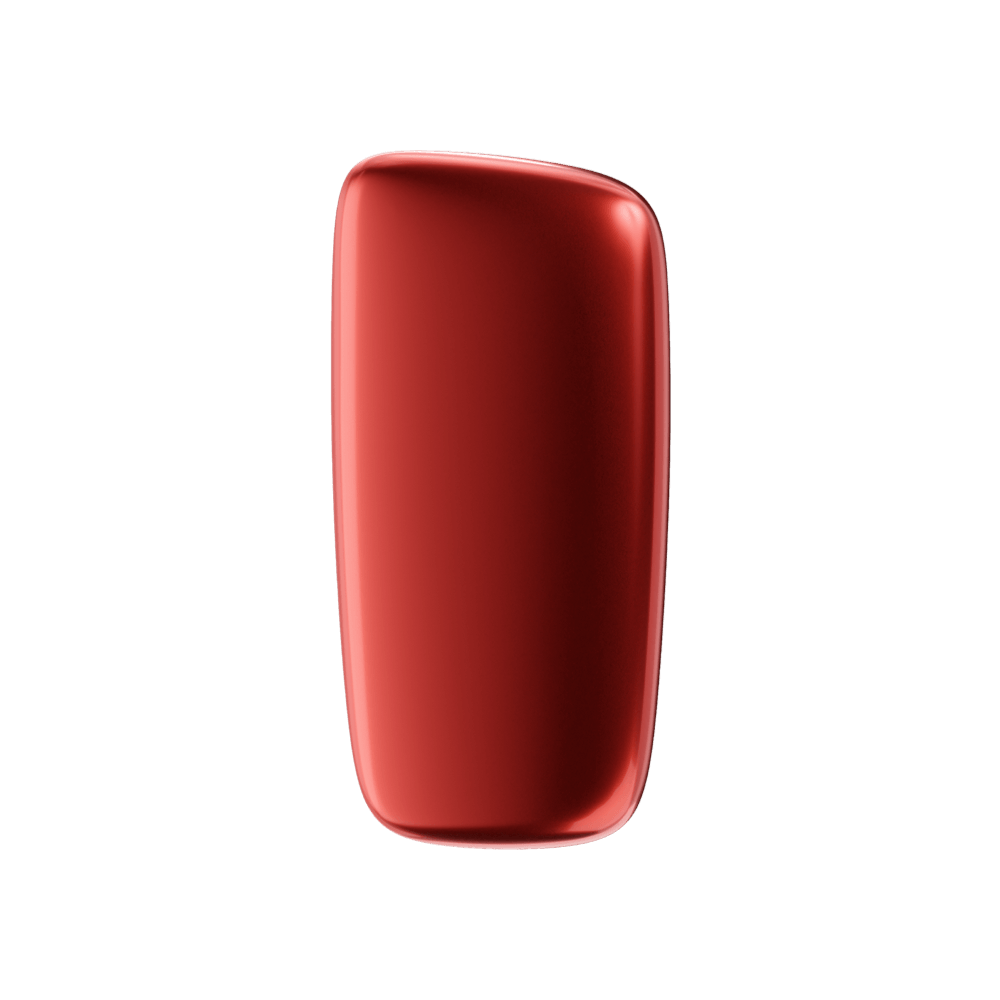 Ploom X Advanced front panel lava red front view

