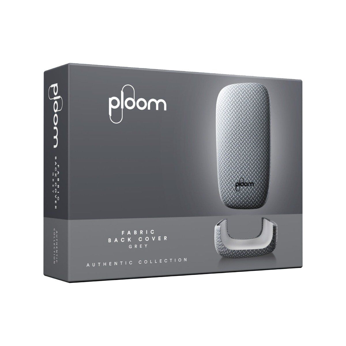 Ploom X Advanced fabric back cover grey packaging

