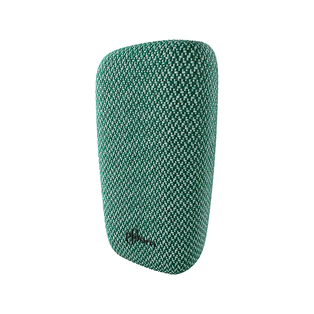 Ploom X Advanced fabric back cover ploom green front
