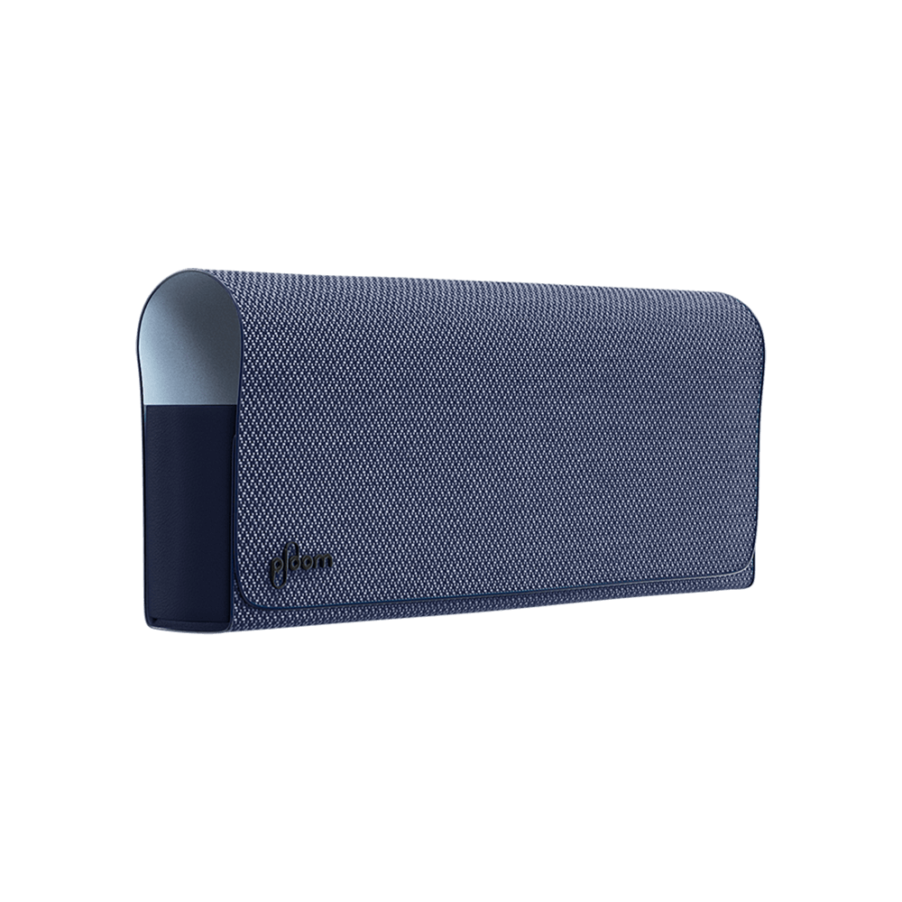 ploom x advanced fabric carry case blue closed lateral shot