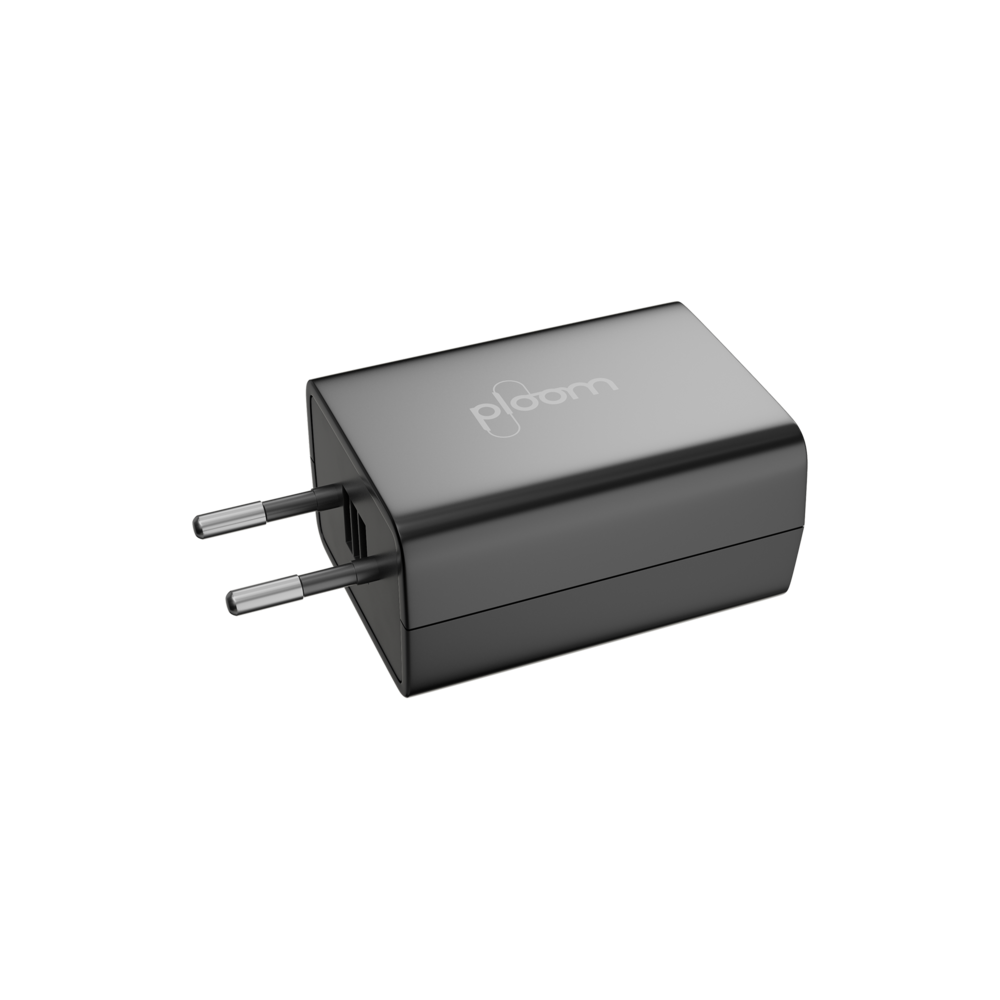 Ploom X Advanced wall adapter right shot
