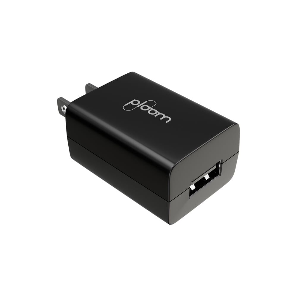 Ploom X Advanced wall adapter side shot
